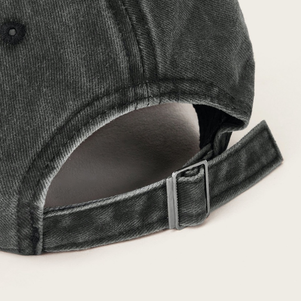 Denim Vintage wash Adjustable Baseball cap - Picture 2 of 6